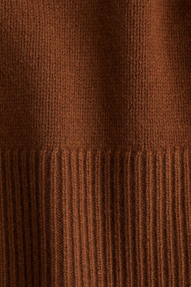 H&M Cashmere-blend polo-neck jumper