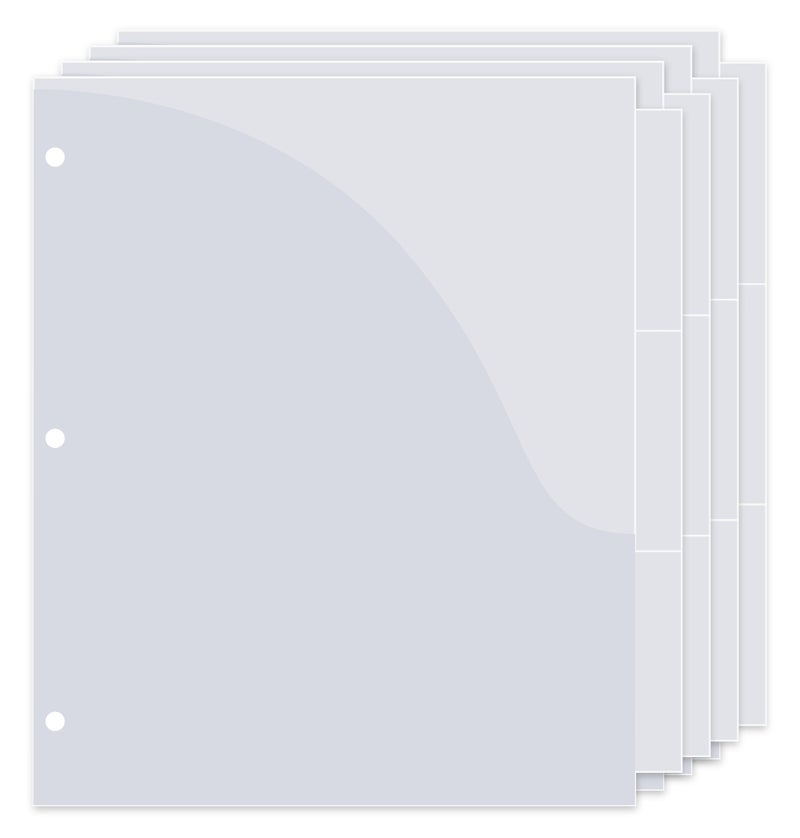 FreedomFiler Binder Pockets 1/3 Tab, 12-Pack - Image 4