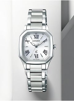 CITIZEN Citizen ES5050-57A Ladies Stainless Steel Eco-Drive Watch - White Dial Sapphire Mirror Classic Design  - Image 2