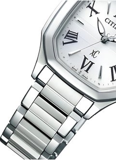 CITIZEN Citizen ES5050-57A Ladies Stainless Steel Eco-Drive Watch - White Dial Sapphire Mirror Classic Design  - Image 4