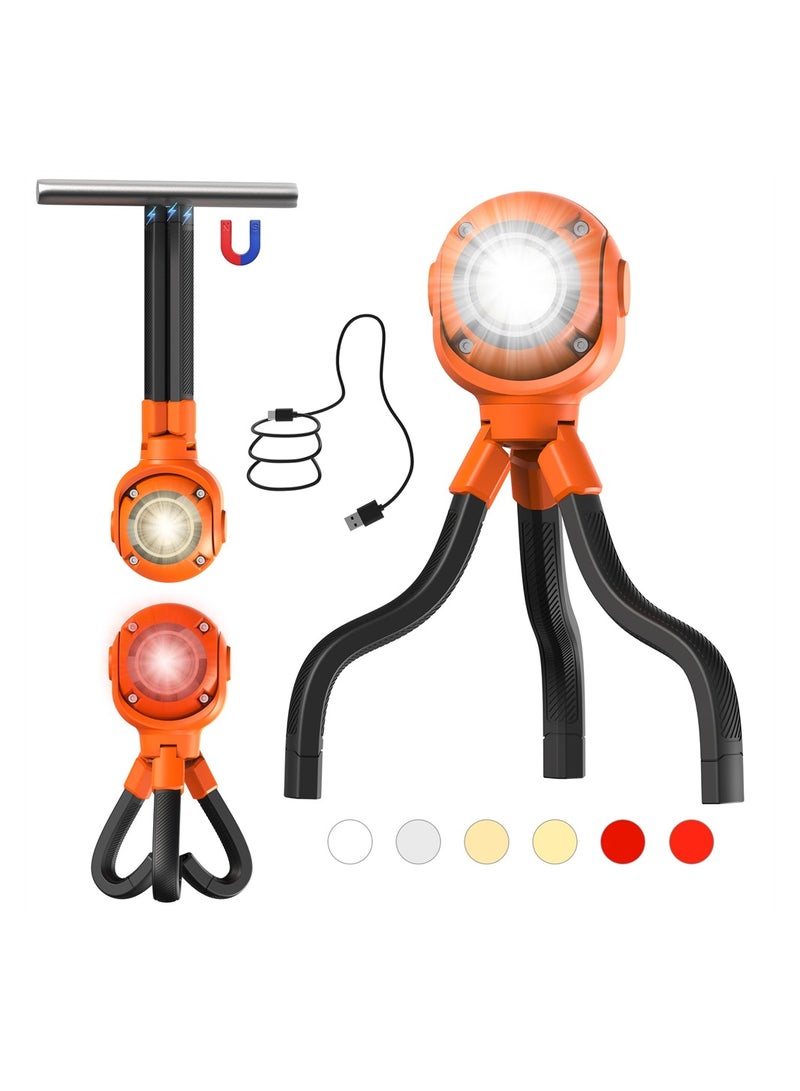 1000LM LED Camping Lantern, Portable Camping Lights, USB Rechargeable LED Lantern with 6 Light Modes, IPX4 Waterproof Tent Lights for Camping/Hiking/Fishing/Hurricane/Emergency - Image 1