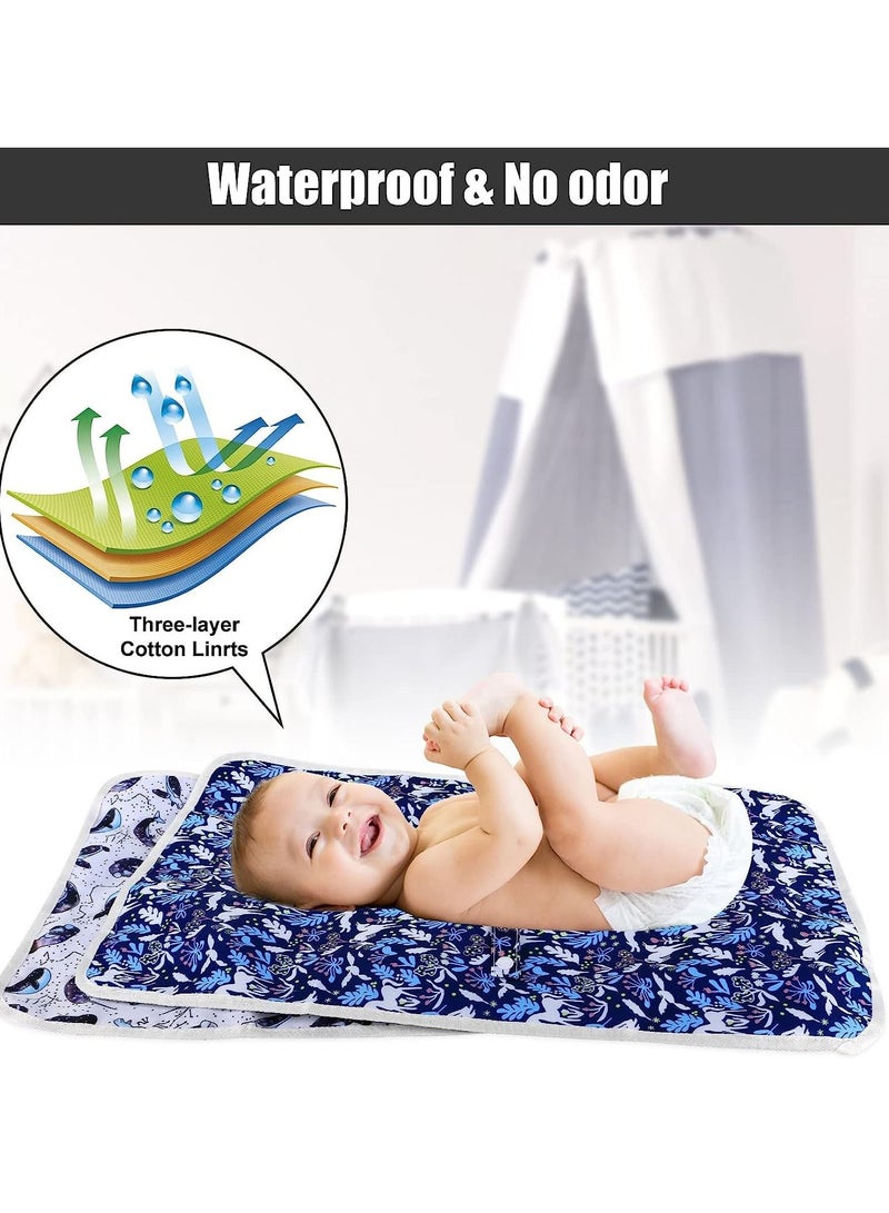 Gonice Replacing the pad for travel diapers - Replacing the lightweight pad for baby diapers - Baby dressing changer - Machine washable  - Image 5