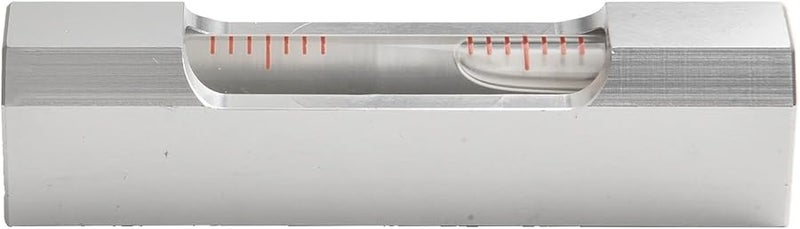 Silver Metal Bubble Level 85Mm 0 02mm Accuracy For Woodworking Electrical Tiling DIY - Image 2