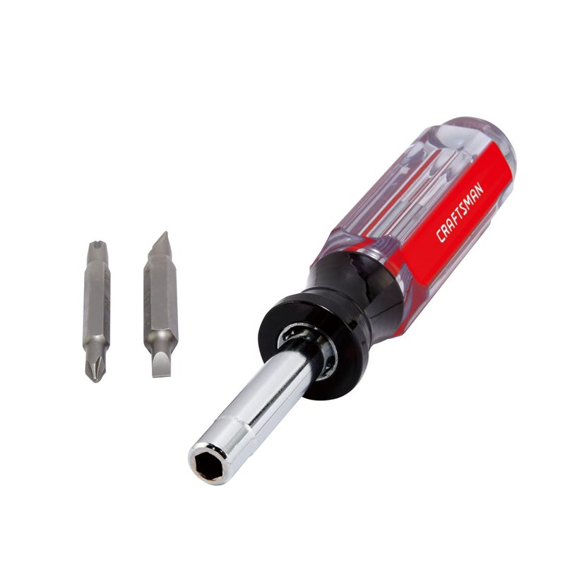 CRAFTSMAN Screwdriver Multi-Bit Set, 6 in 1, Acetate Handle (CMHT66052) - Image 4