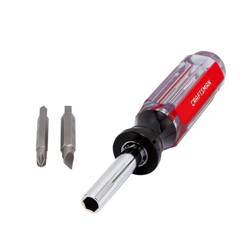 CRAFTSMAN Screwdriver Multi-Bit Set, 6 in 1, Acetate Handle (CMHT66052) - Image 5