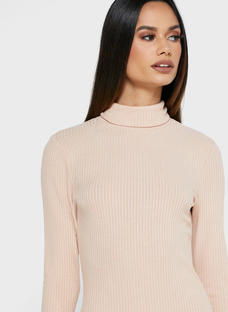 Miss Selfridge Roll Neck Top