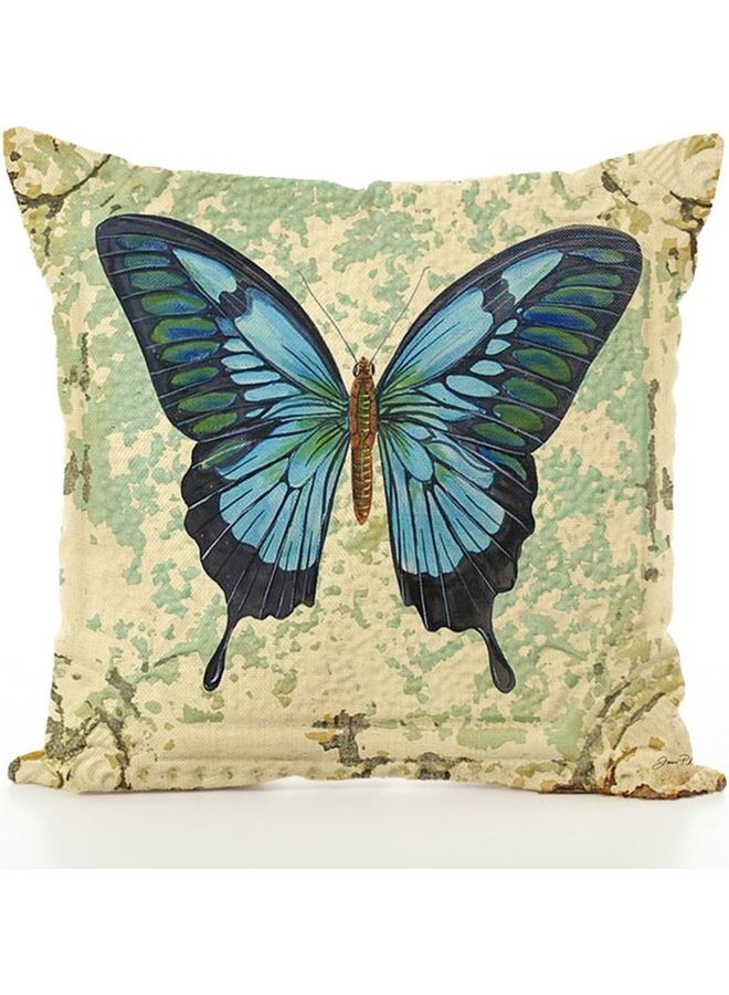 NIBEMINENT Decorative Printed Cushion Cover Multicolour