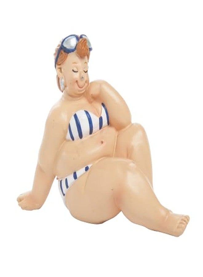 Beachcombers Resin Beach Lady Blue