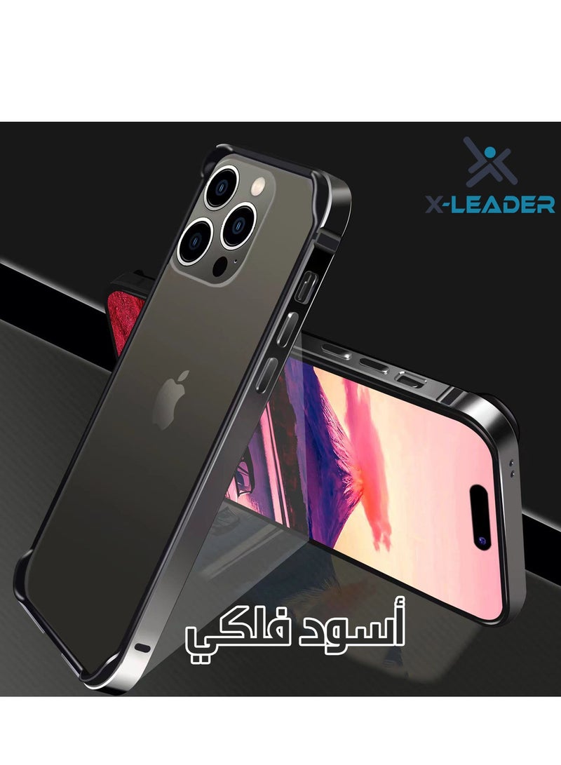 اكس ليدر اطار وعدسة للحماية الفائقة ايفون 13 ميني اناقة للهاتف 2 في 1 - Image 2