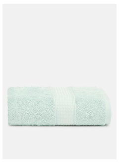 Feather Touch Bath Sheet 550 GSM 100% Cotton Terry 80x160 cm -Luxury Feel Super Absorbent Quick Dry Green