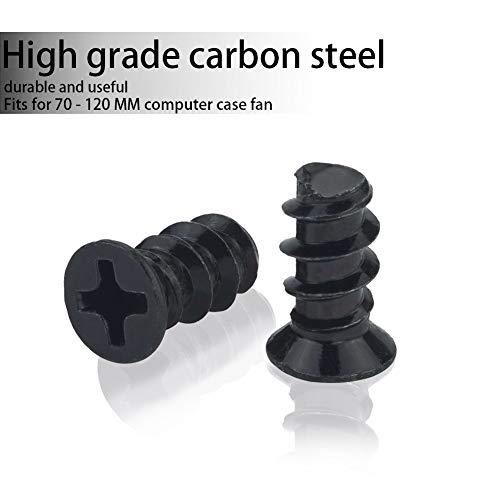 Blacell Black Computer Case Fan Screws (50 Pack) - Image 3
