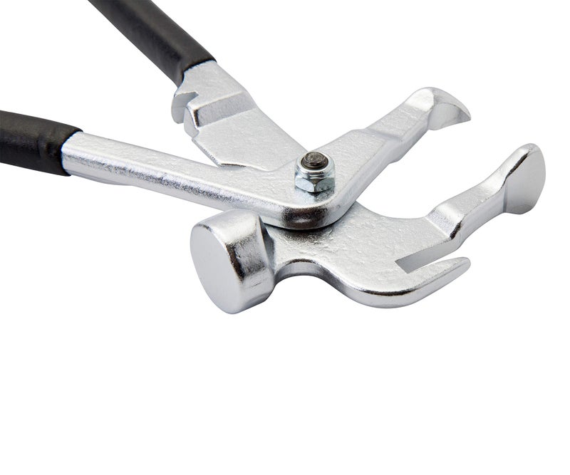Steelman Heavy-Duty Wheel Weight Hammer, Durable Steel, Nickel Plated Finish - Image 4