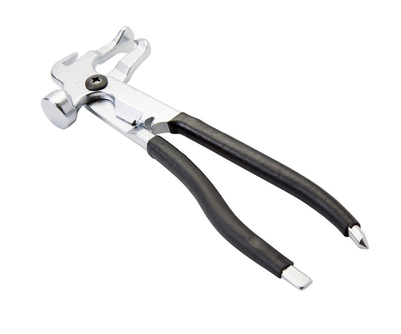 Steelman Heavy-Duty Wheel Weight Hammer, Durable Steel, Nickel Plated Finish - Image 1