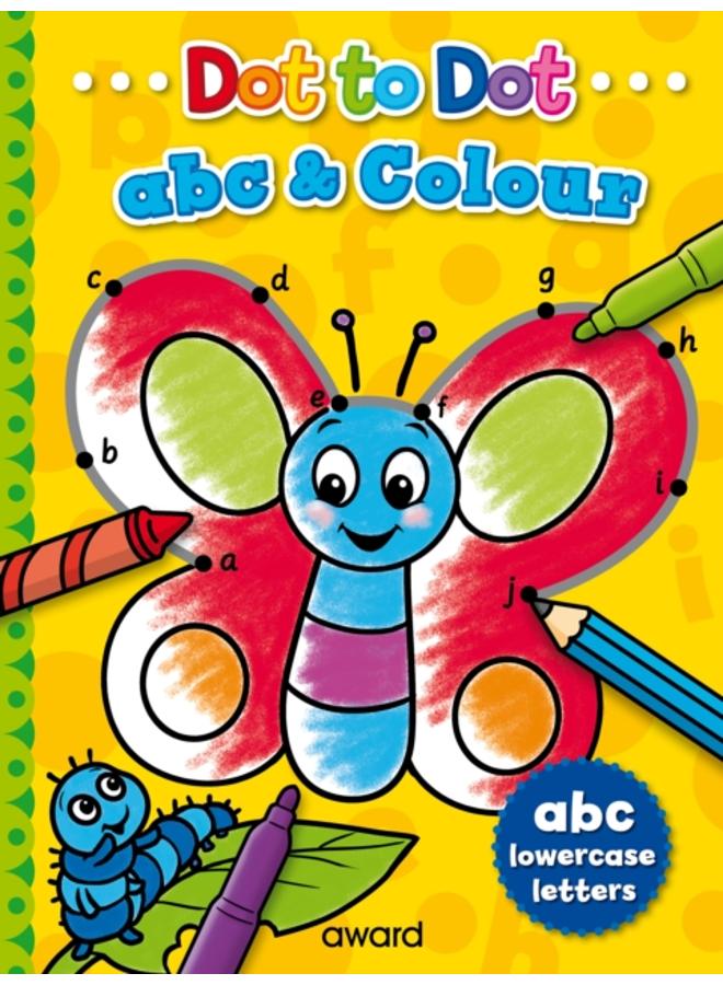 Dot to Dot abc and Colour : Lowercase Letters