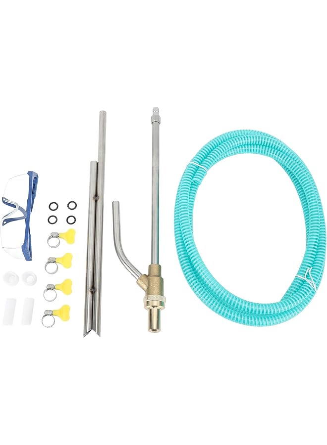 erorex Pressure Washer Sandblasting Kit 5000 Psi Wet Sandblaster Attachment 1 4 Quick Disconnect Sand Blaster With Replacement Nozzle Goggles Fit For Abrasive Cleaning Painting - Image 1