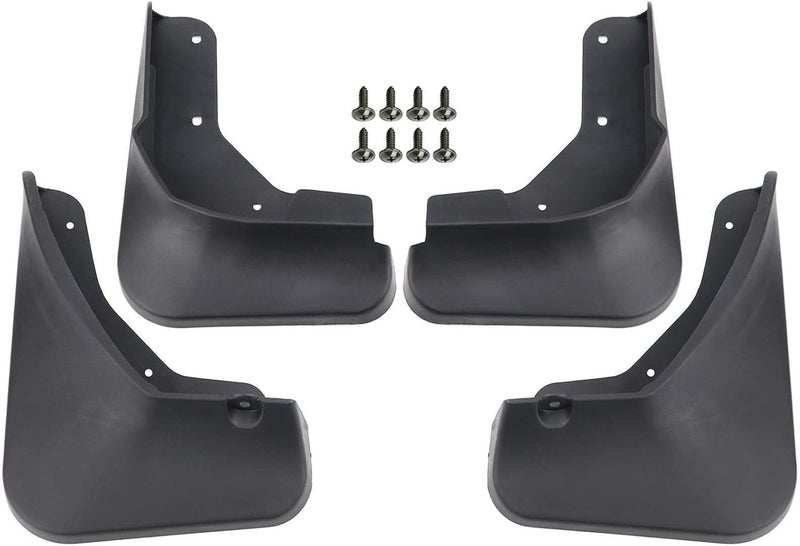 Wivplex 4pcs Car Molded Mud Flaps for Nissan Rogue & X-Trail - Image 1