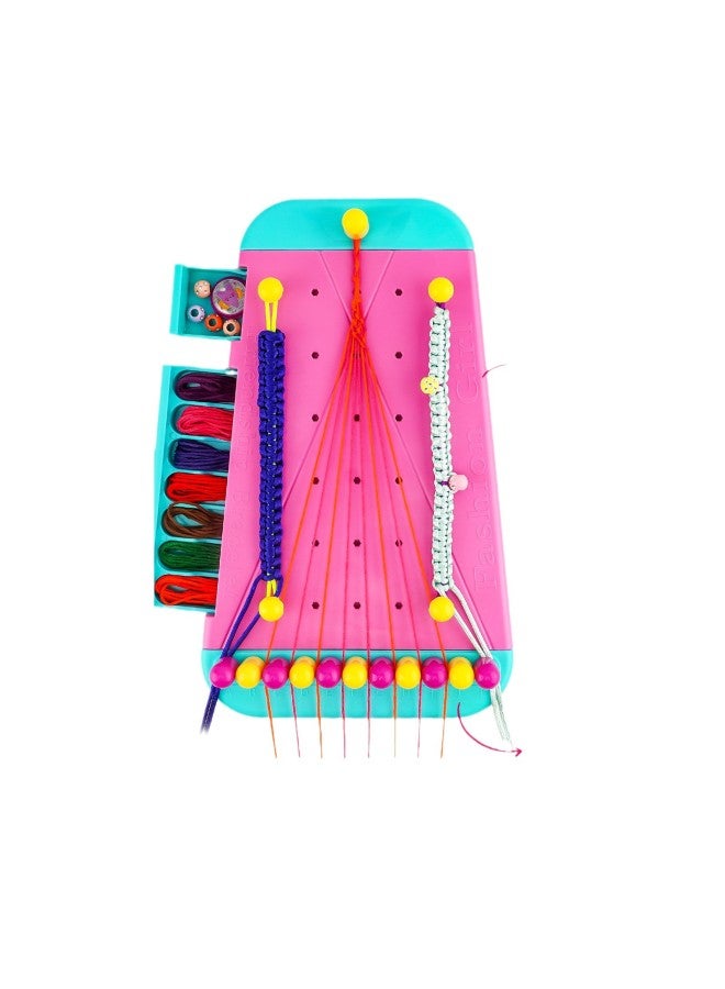 Customized Popular Friendship Woven Box Girls' Play House Toys Diversified Customization Oem-Specification:Friendship Bracelet Woven Box Green - Image 5