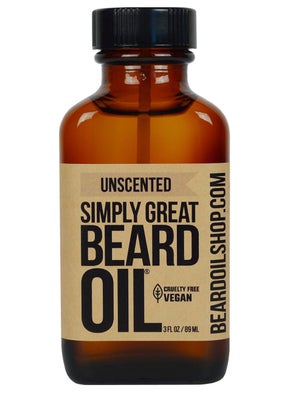 Simply Great Beard Oil Beard Oil Unscented 29 OZ 