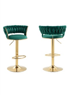 Generic Swivel Bar Stools, Adjustable Counter Height Barstools Bar Chairs Modern Counter Stool  - Image 4
