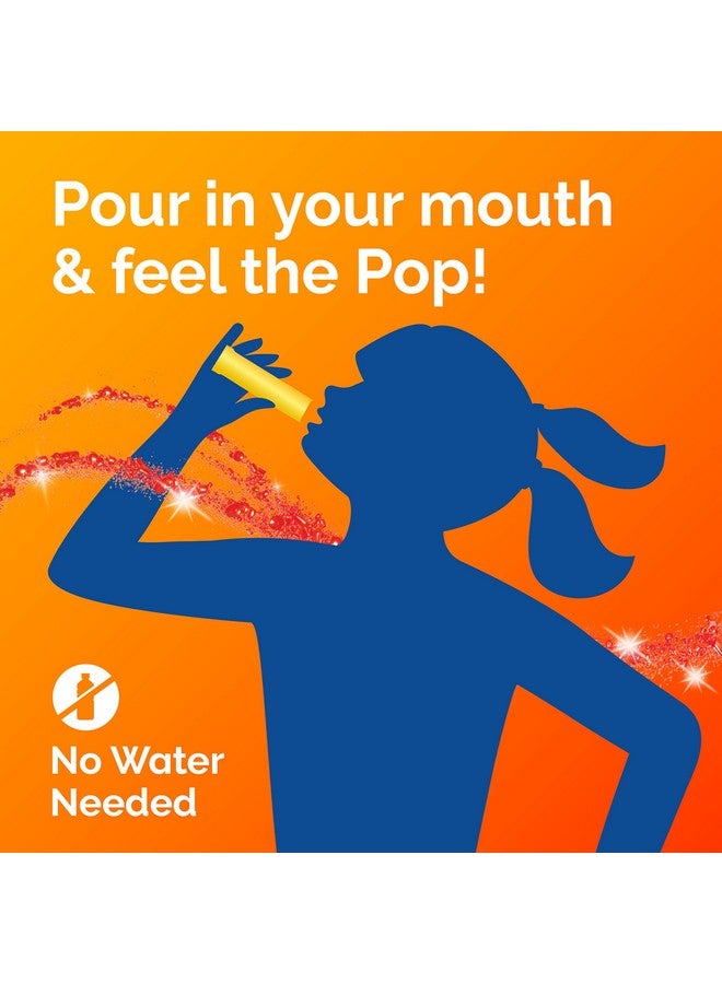 إميرجن-سي بلورات إيميرجين سي كيدز، حشو الجوارب، مكمل غذائي لدعم المناعة إيميرجين سي مع فيتامين سي وفيتامينات ب والزنك والمنجنيز، بنكهة الفراولة اللامعة - 56 عبوة - Image 4