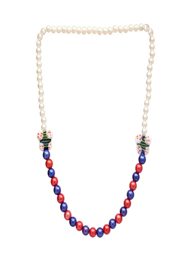Coco Candy Butterfly Necklace & Bracelet in multicolor - Image 4