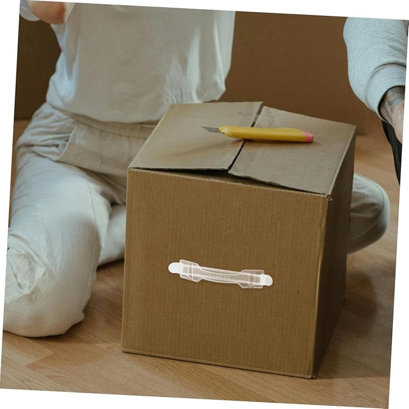 Sturdy Plastic Moving Straps Handles 30 Pack Replacement For Storage Cardboard Boxes - Image 5