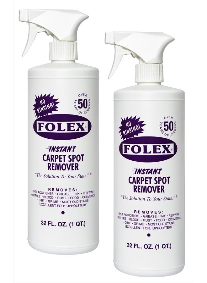Instant Carpet Spot Remover, 32oz, Pack of 2