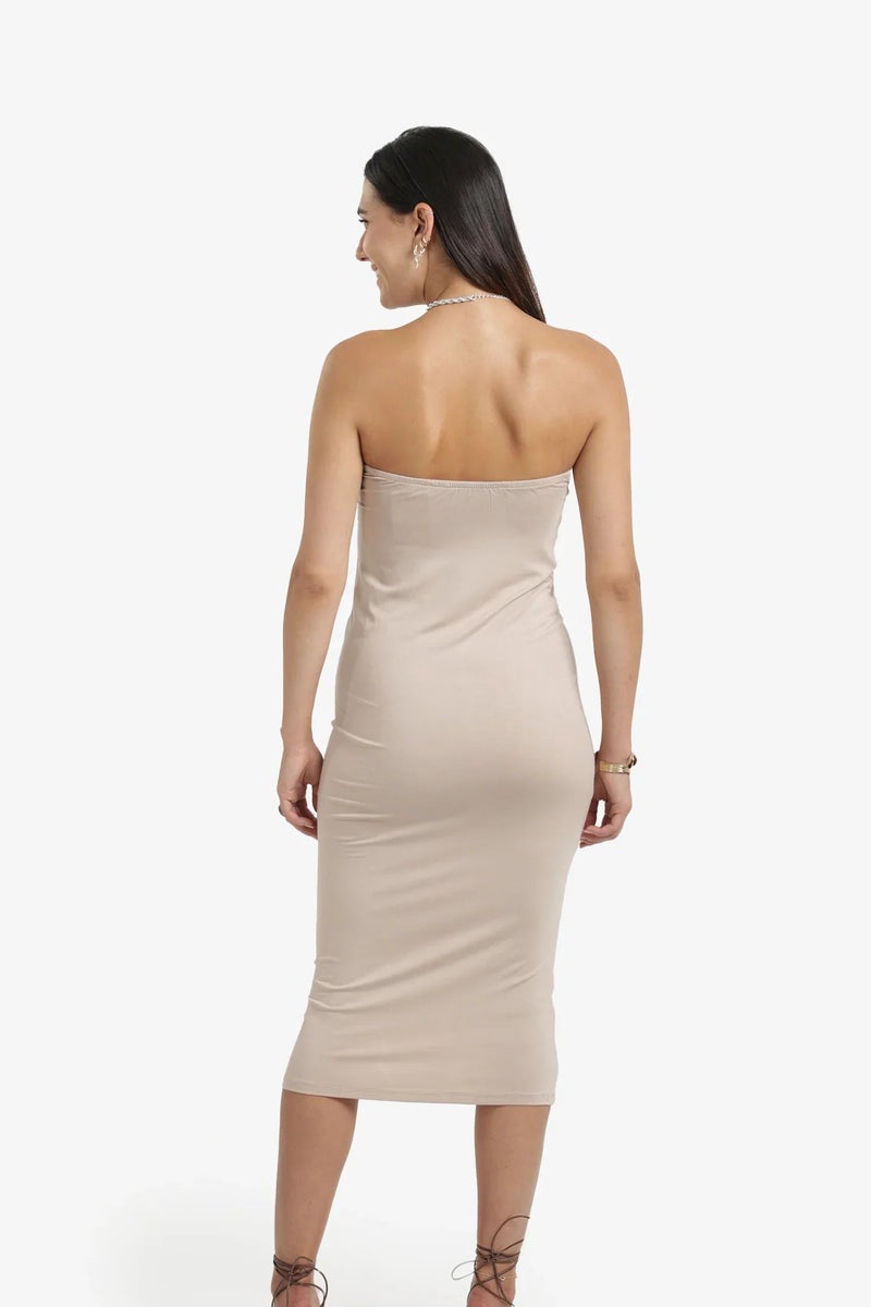 Carina Strapless Slim Dress - Image 4