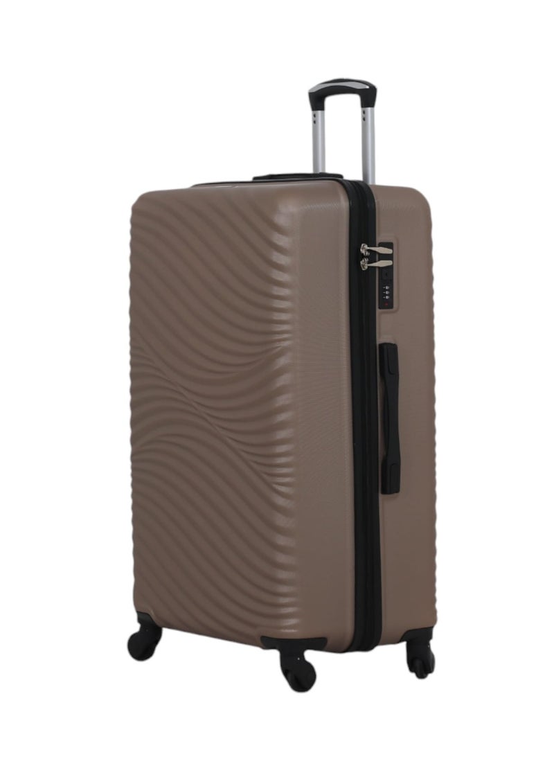 Generic AVIATOR 3 Piece Hardside Luggage Set - ABS - 360 Degree Double Trolley Case - Lightweight - PA114 - CHAMPINE  - Image 2