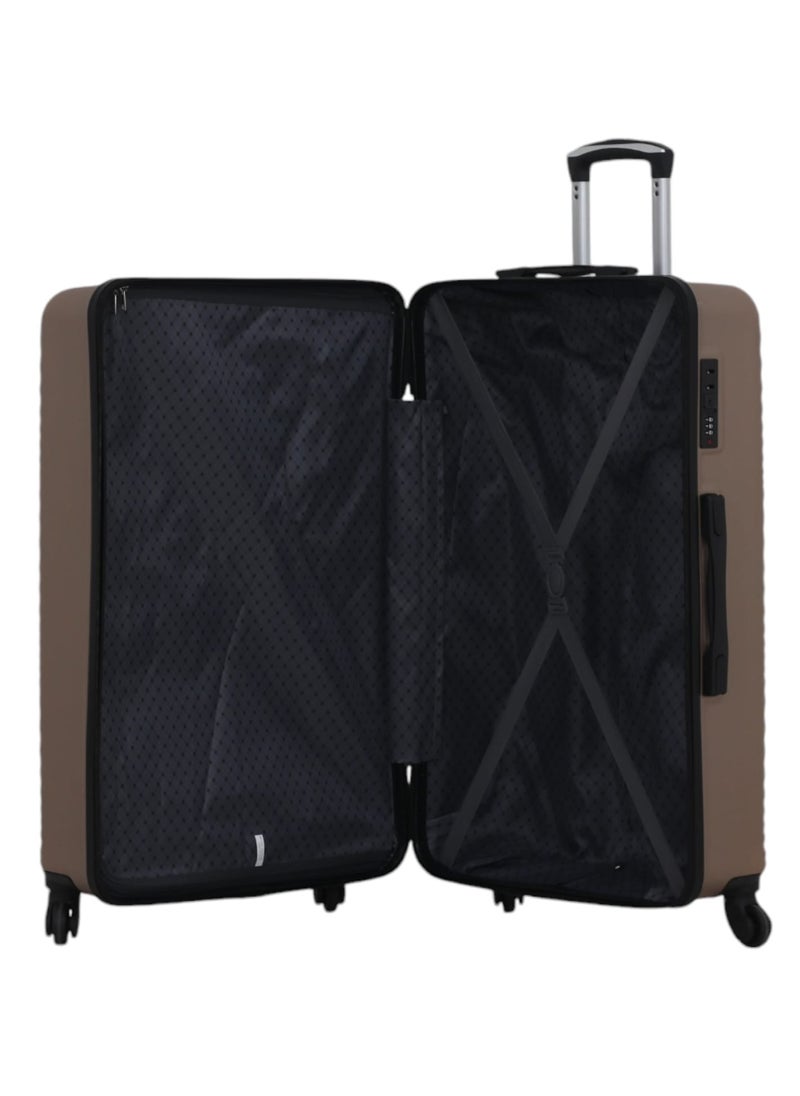 Generic AVIATOR 3 Piece Hardside Luggage Set - ABS - 360 Degree Double Trolley Case - Lightweight - PA114 - CHAMPINE  - Image 3