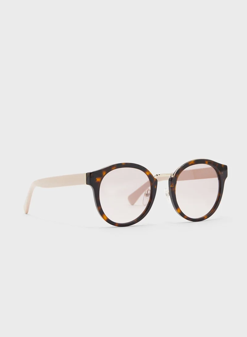 Longchamp Lo603S Round Sunglasses