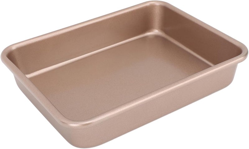 GLOGLOW Baking Tray Pan, NonStick Rectangular Oven Tray, Multiple Sizes, for Home and Restaurant Use Carbon Steel Baking Nan (Small Rectangular) - Image 3