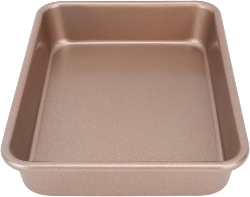 GLOGLOW Baking Tray Pan, NonStick Rectangular Oven Tray, Multiple Sizes, for Home and Restaurant Use Carbon Steel Baking Nan (Small Rectangular) - Image 2