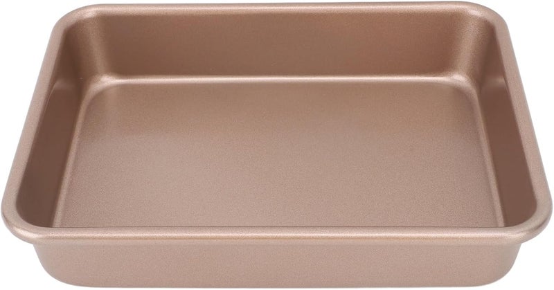 GLOGLOW Baking Tray Pan, NonStick Rectangular Oven Tray, Multiple Sizes, for Home and Restaurant Use Carbon Steel Baking Nan (Small Rectangular) - Image 1