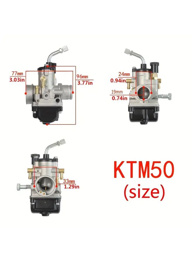 High Performance Aluminum Alloy Carburetor For KTM 50cc Dirt Pit Bike - Image 2