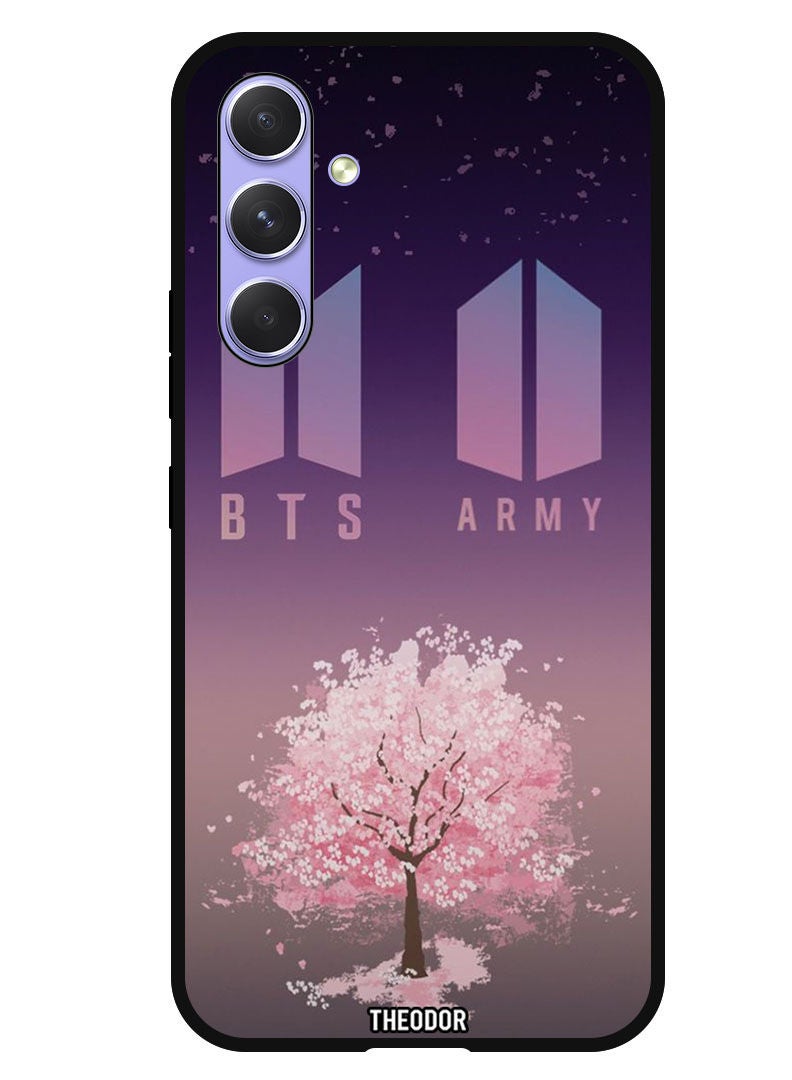 Theodor Protective Case Anti Scratch Shock Proof Bumper Cover For Samsung Galaxy A54 BTS army - Image 1
