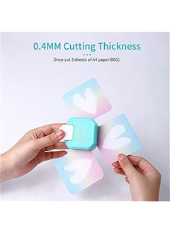 MOXO 3in1 Corner Rounder Punch R4R7R10mm Round Corner Trimmer Cutter for Card Photo Paper Laminating Pouches  - Image 4