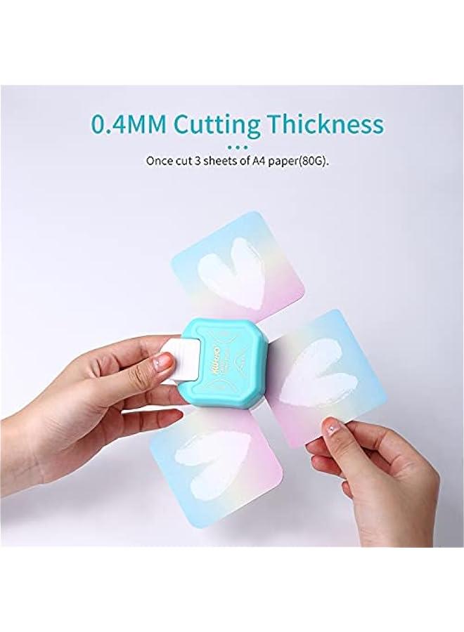 MOXO 3in1 Corner Rounder Punch R4R7R10mm Round Corner Trimmer Cutter for Card Photo Paper Laminating Pouches - Image 4