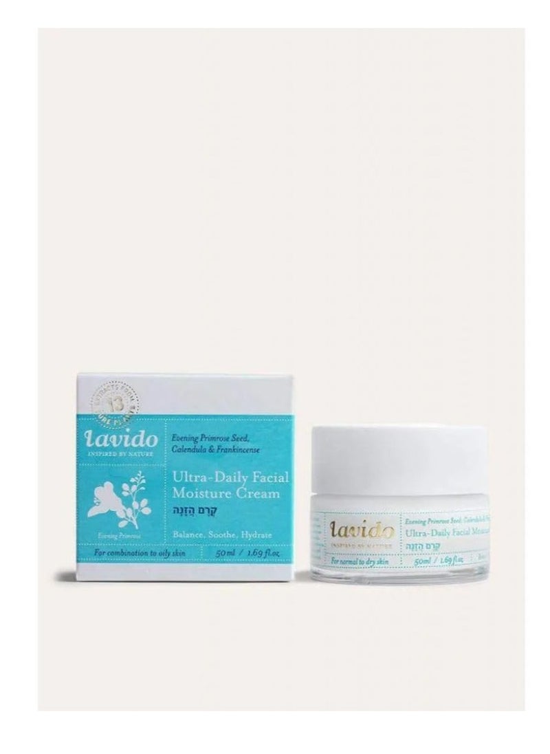 Lavido Lavido - Natural Ultra Daily Moisture Cream | Clean, Non-Toxic Skincare (1.69 fl oz | 50 ml)  - Image 1