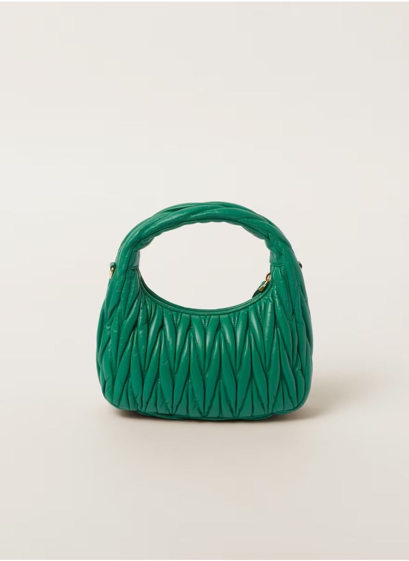 MIU MIU Wander nappa leather hobo Shoulder Bag  - Image 3