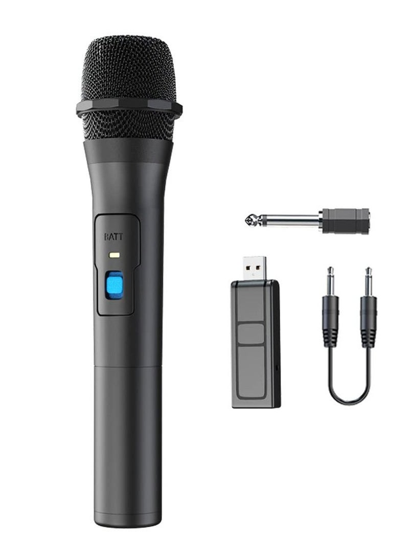 Excefore Wireless Microphone, Handheld, Wireless Karaoke Microphone, Portable USB Reciver, Suitable for Singing, DJ Party, Speech, Wedding, Church  - Image 1
