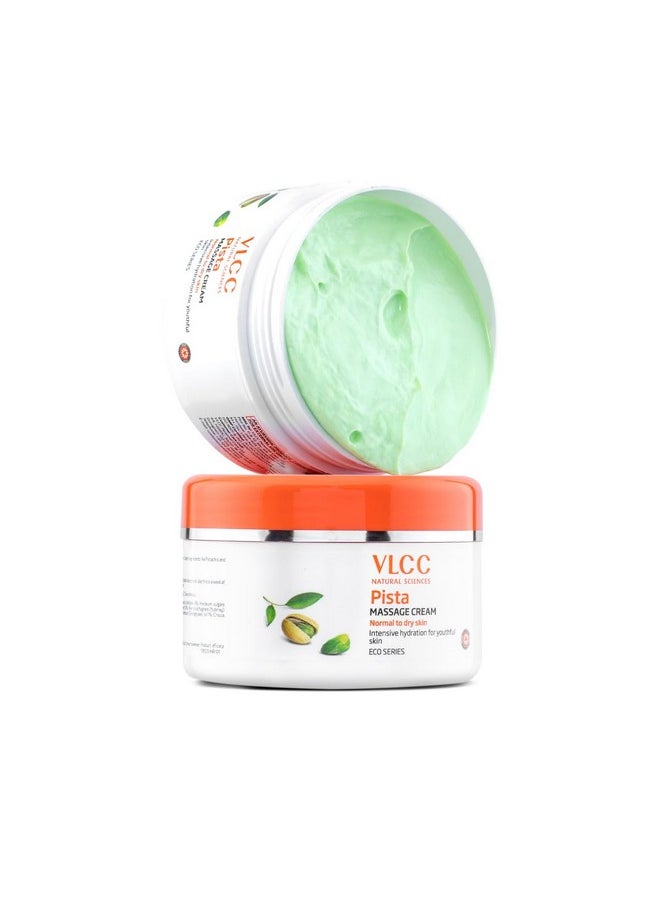 VLCC Pista Massage Cream - 200g | For Intensive Hydration and Radiance | Power of 10 Natural extracts | Anti-Aging Properties | Boost Collagen and Provides Bloom and Radiance. - pzsku/Z59D806369525A0842CA0Z/45/_/1738306731/a2140822-6288-4a87-b56f-ac9a28d54370