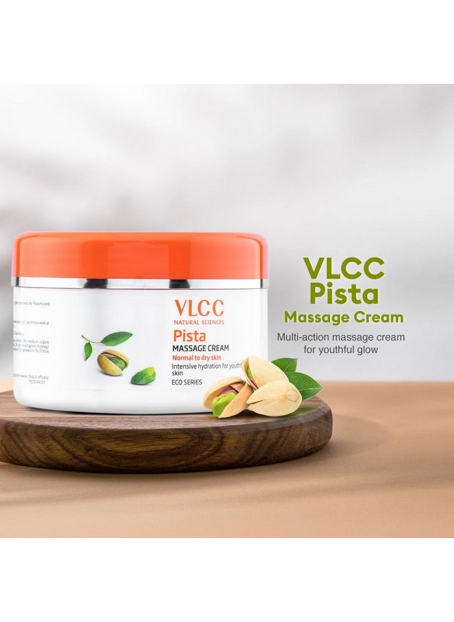 VLCC Pista Massage Cream - 200g | For Intensive Hydration and Radiance | Power of 10 Natural extracts | Anti-Aging Properties | Boost Collagen and Provides Bloom and Radiance. - pzsku/Z59D806369525A0842CA0Z/45/_/1738306737/fc53b2bc-5586-4c2a-8d4a-60ab7ff06af2