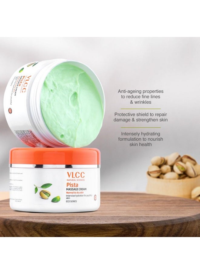 VLCC Pista Massage Cream - 200g | For Intensive Hydration and Radiance | Power of 10 Natural extracts | Anti-Aging Properties | Boost Collagen and Provides Bloom and Radiance. - pzsku/Z59D806369525A0842CA0Z/45/_/1738306936/1d120b3f-51bb-4a15-b20a-bfb3325c9364