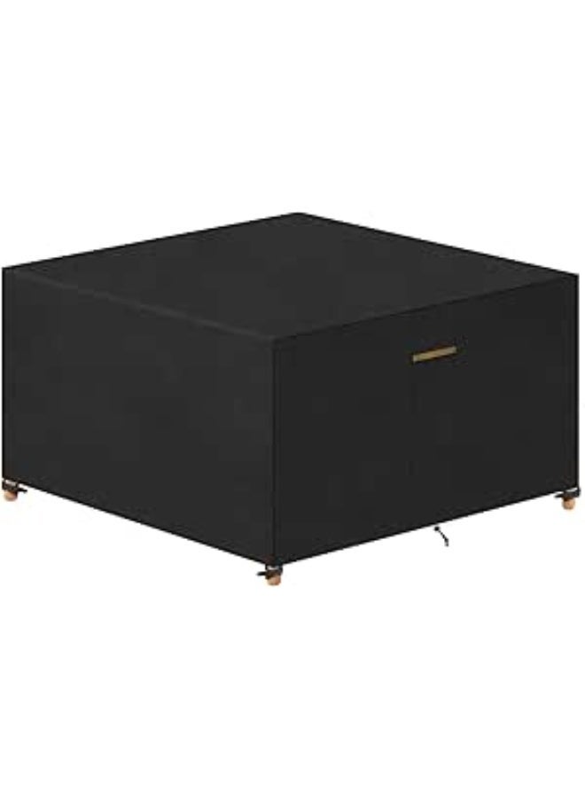 Cover Square Patio Table and Chairs Covers for Outdoor Furniture 200x200x71cm, Waterproof - Image 1