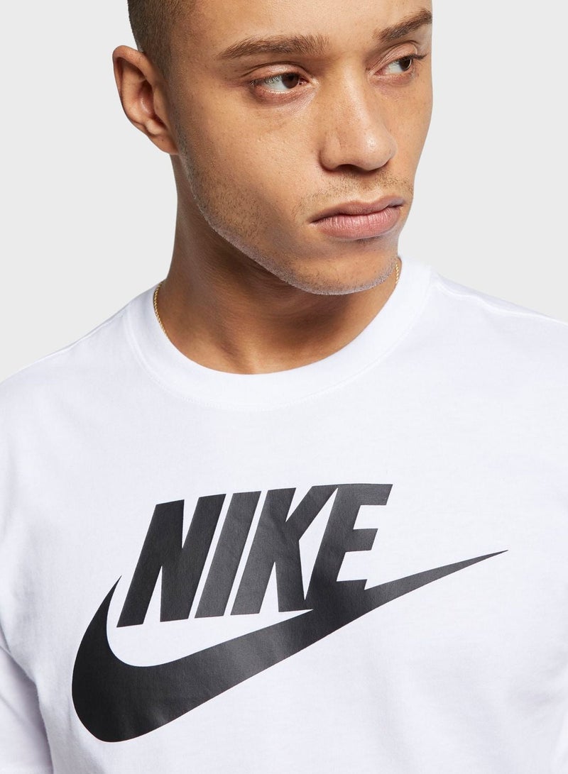 Nike NSW Icon Futura T-Shirt - Image 3
