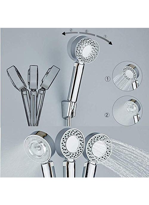Whitecloud TRANSFORMING HOMES Whitecloud TRANSFORMING HOMES® 3 in1 Modes Double Side High Pressure Shower Multifunctional Water Faucet (9289)  - Image 4