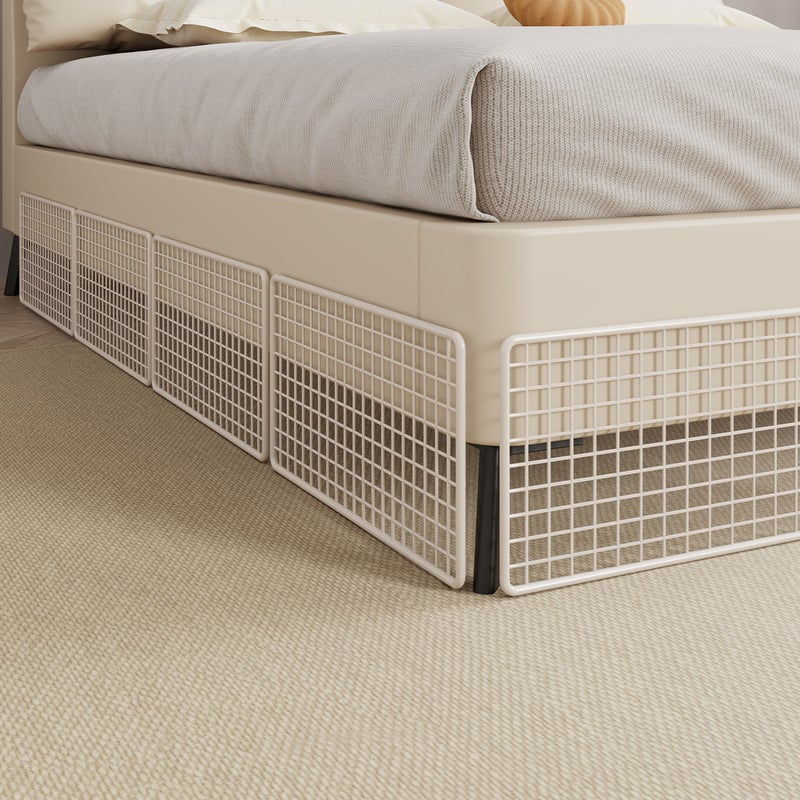 Under-Bed Pet Barrier Iron Wire Mesh Gap Stopper for Cats and Dogs - Image 1