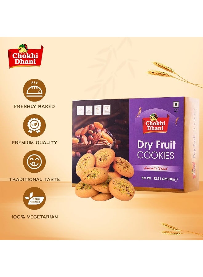 Chokhi Dhani Dry Fruit Cookies 350 gm - Image 5