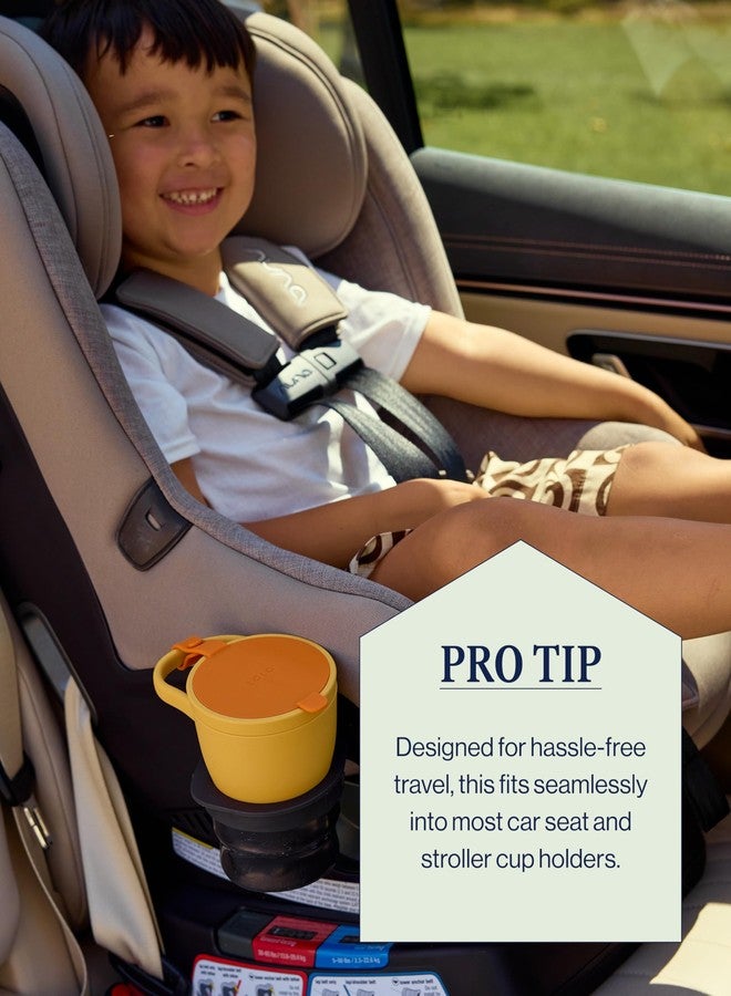 Lalo Snack Cup - Mess-Free Silicone Snack Cups for Toddlers & Babies with Detachable Lid, BPA-Free Baby Snack Containers, Fits Most Stroller & Car Seat Cup Holders, Dishwasher Safe, Oatmeal - Image 5